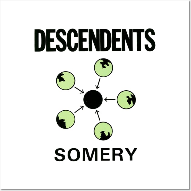 Descendents - Somery Wall Art by arkobasaka